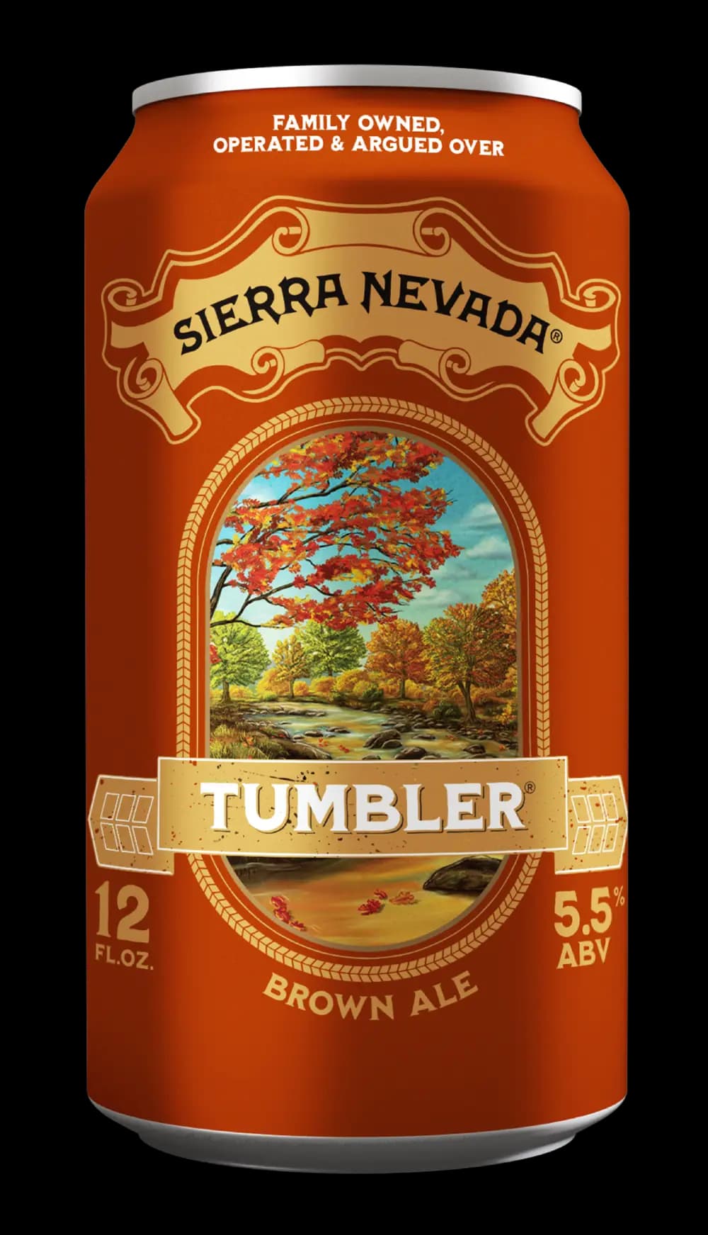 Tumbler Brown Ale can